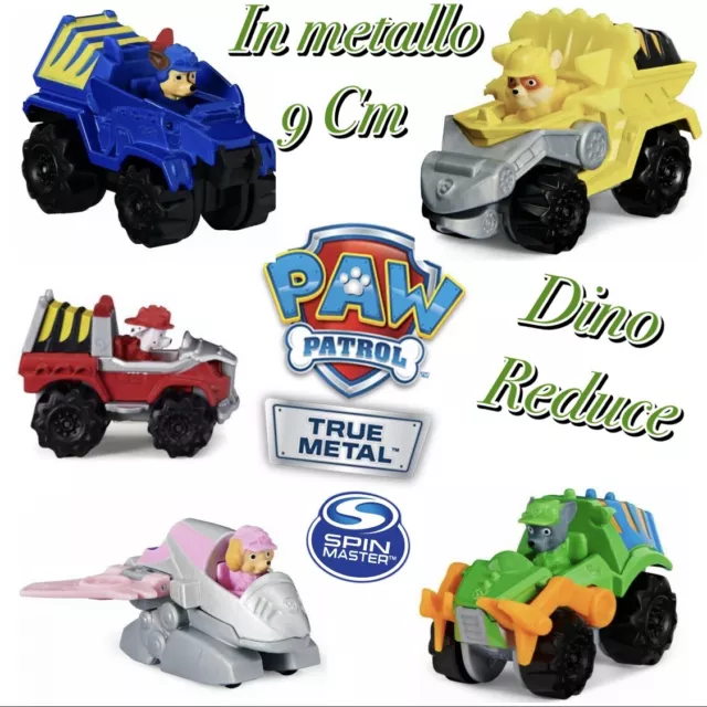 veicolo paw patrol  true metal modello dino rescue