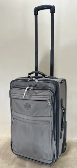 Kirkland Signature Duramax 22” Upright Carry On Expandable Wheeled Suitcase