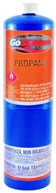 Propane Gas Cylinder Go System 400g Sale!!! Fast FREE Delivery