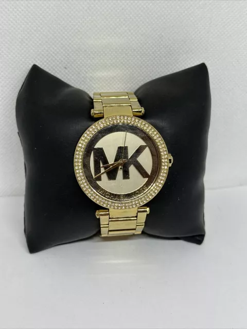 Michael Kors Parker MK5784 Women's Gold Stainless Steel Analog Dial Watch NUL15