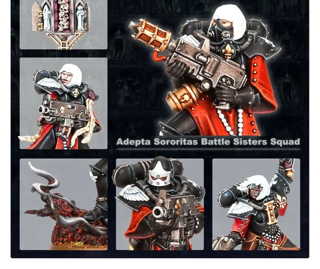 Rettia Squad Sister #7 – Adepta Sororitas Sisters Of Battle – Warhammer 40k (Non Assemblata/non Dipinta)