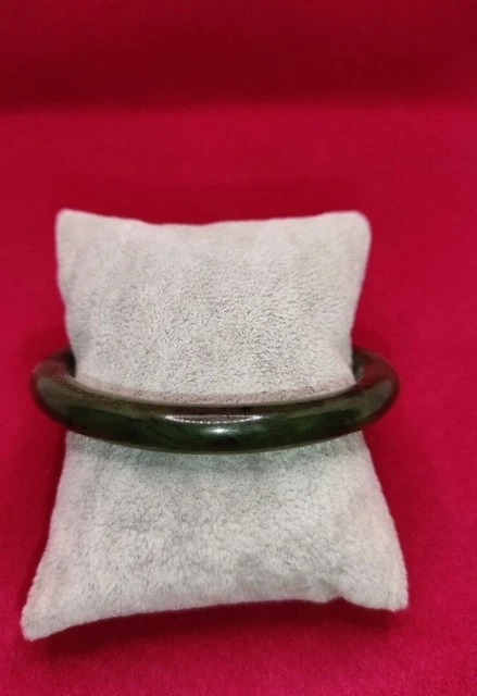 Bracelet Jonc Ancien En Bakélite Ambré - Bijou Vintage Années 30/40, Sans Fêlure