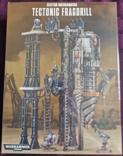 WARHAMMER 40,000 40K Sector Mechanicus Terrain Tectonic Fragdrill GSC ...