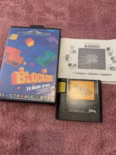 Blockout Sega Mega Drive MD