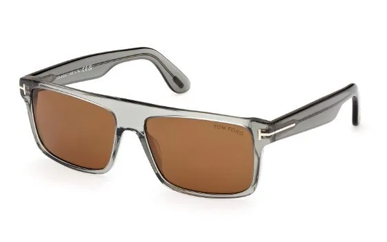 Tom Ford sunglass TF0999 Philippe-02 in 20E Grey with Brown lenses 58mm