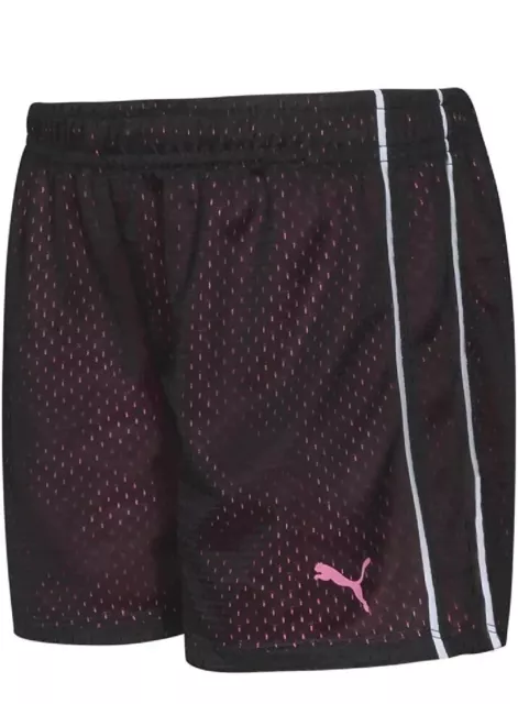 PUMA Girls' Active Double Mesh Shorts Size Small(7) 2