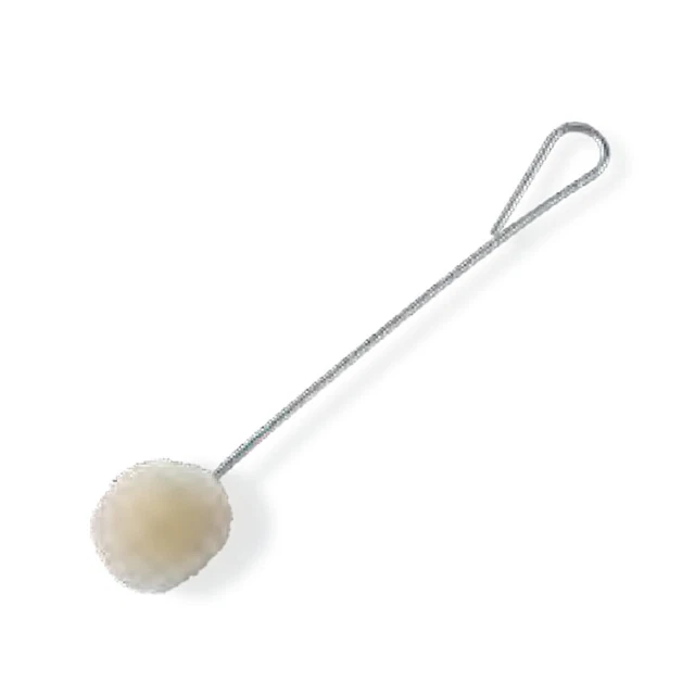 (0,55 EUR/Stck) Wollpinsel Mittel Leder Farbe Färben Dauber 10er Pack, 3445-00