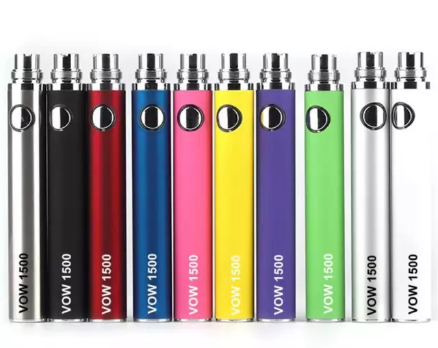 3x E-Cigarette Vape Pen upgraded 1500mAh Variable Voltage Batteries or Charger