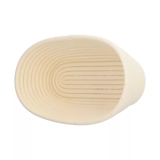 (Off-White Ellipse 25 * 15 * 8cm)Baking Mold Durable Plastic Washable