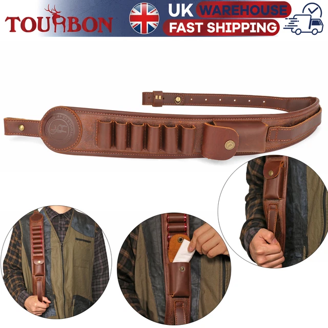 Set Di Custodia In Pelle Per Fucile Buttstock Fucile - Foto 9