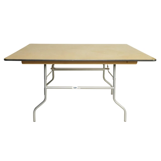 Pre WFT Series Russian Birch Wood Square 48" x 48" Table 3348