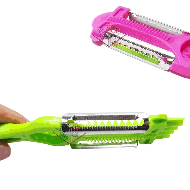 Pelapatate  Kit 2 Accessori Da Cucina 4 Lame Tagliaverdure Squamapesce Gratta