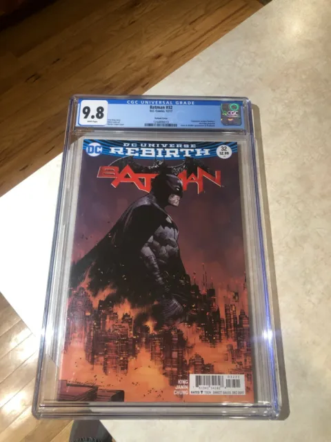 Batman #32 - CGC 9.8 Graded - Variant Cover - Catwoman Says Yes! - Joker/Riddler