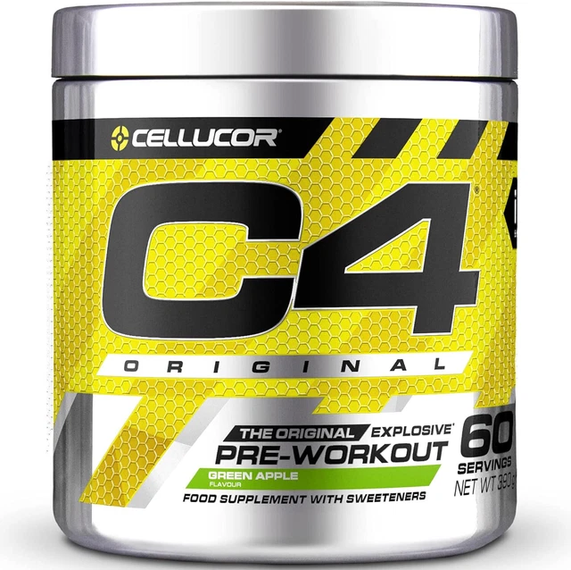 #1198 Cellucor C4 Original Manzana Verde Pre-Entrenamiento Booster - 195g #1198 Cellucor C4 Original Manzana Verde Pre-Entrenamiento Booster - 195g
