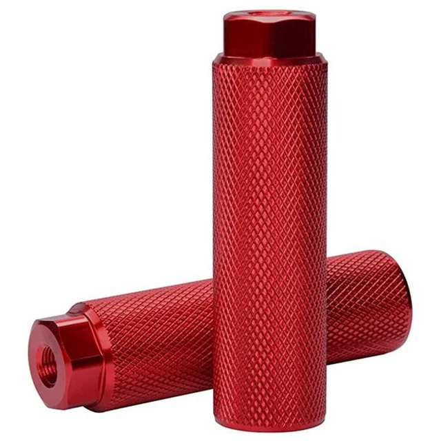 Sleek and Durable Bike Pegs with Non Slip Grooves Perfect for Mountain Bikes