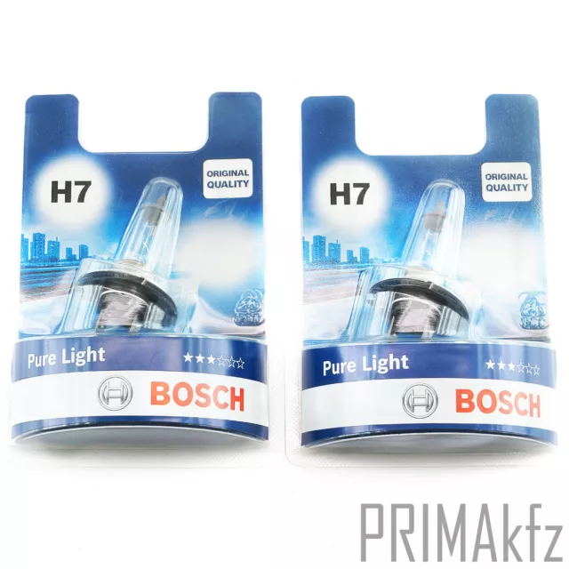 AMPOULES BOSCH 2 Pièces Ampoule H7 55W 12V Ultra White EUR 29,99 - PicClick  FR