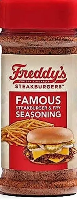 Freddy'S Steakhouse Famous Steakburger and Fry Seasoning 8.5 Oz