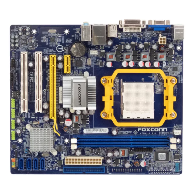 FOXCONN A76ML-K 3.0 DDR2 SOCKEL AM2 mATX MAINBOARD