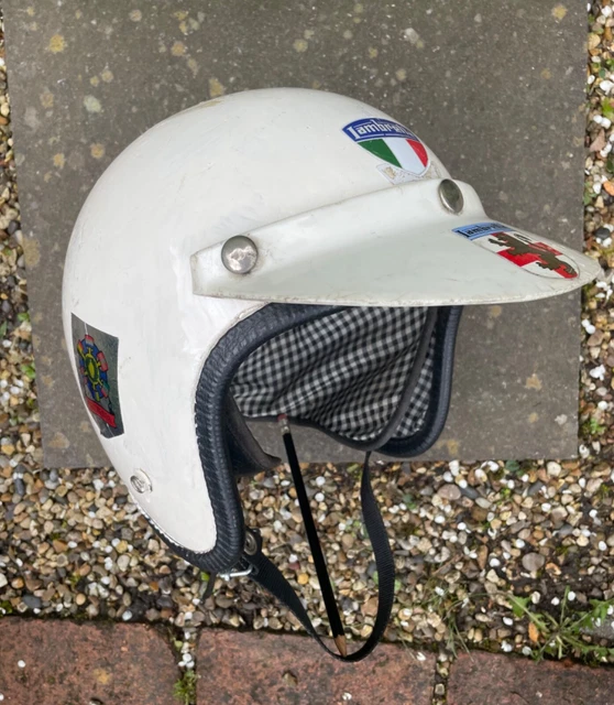 1970’S STADIUM LAMBRETTA PROJECT 6 CRASH HELMET 7 1/2 LIKE KANGOL