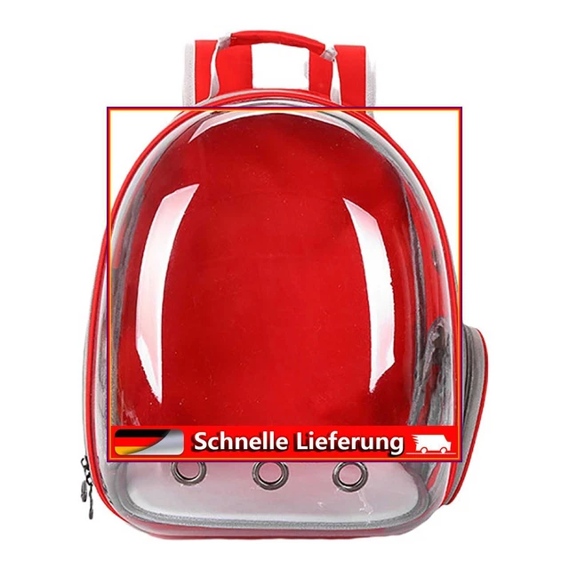 EMMETTBEN Mascota Perros Gatos Mochila Espacial, Mochila de Transporte Portátil T