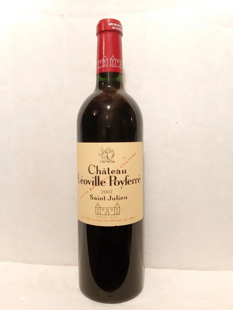 Chateau Leoville Poyferre 2007 - Saint Julien  - Bordeaux