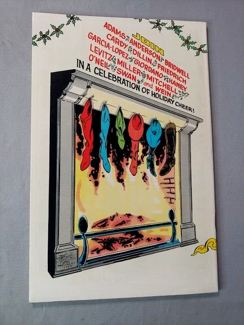 DC Comics #1 Christmas with the Super Heroes 1988 VF+ 2