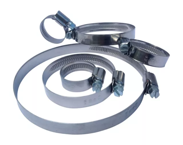 Collier à Durit Acier Inox V2A A2 W4 Vis din 3017 De 12 À 160mm