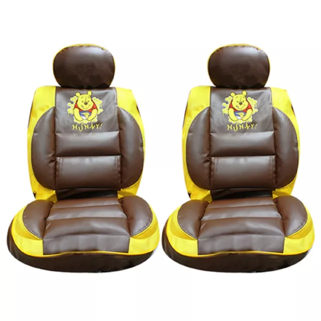 Winnie the Pooh Car Seat Covers Premium Limited Edition faux leather (pair) 3