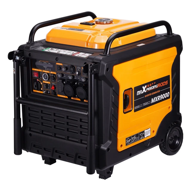 STROMGENERATOR 8 KW Benzin 4Takt Stromerzeuger Generator 7.5KVA ATS ...