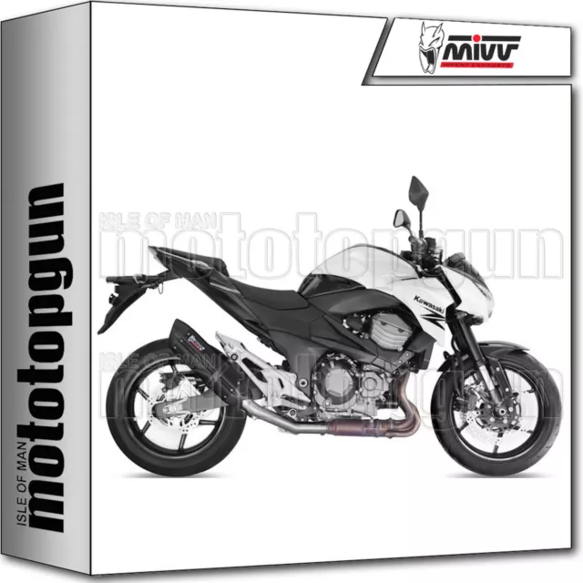 MIVV K.035.L9 scarico hom suono nero kawasaki z 800 z800 e 2014 14