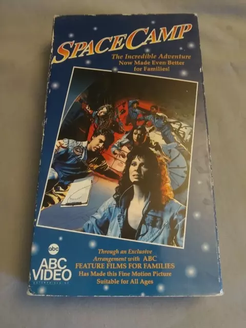 Space Camp (VHS, 1989) Feature Films For Families edition