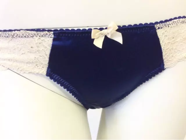Women PVC Leather Front Zipper Briefs Underwear Thong Panties Knickers  Lingerie