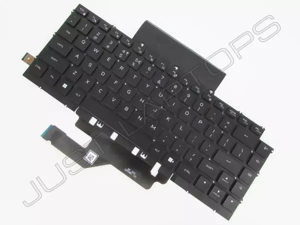 Original Dell Alienware X14 R1 US Englisch Qwerty Beleuchtete Tastatur