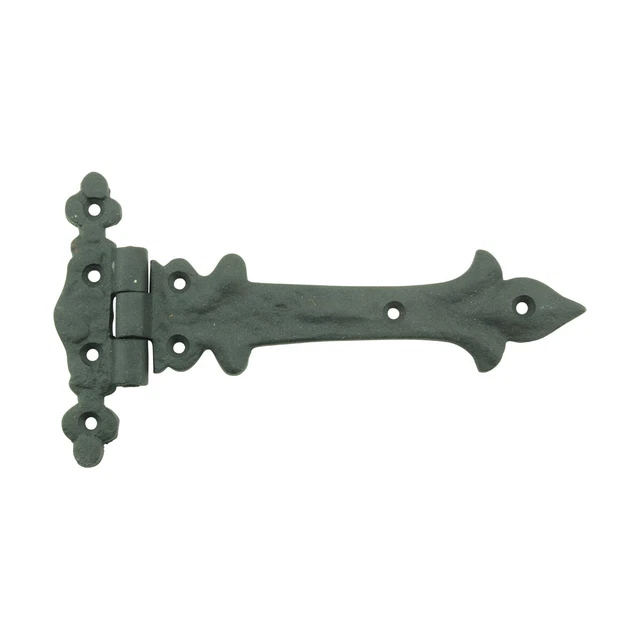 7" Wrought Iron Strap Hinge Southern Charm RSF Resistant Barn Door