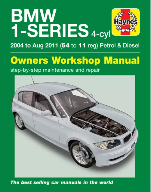 BMW 1-Series 4-cyl Petrol & Diesel (04-Aug 11) Haynes Repair Manual (Paperback)