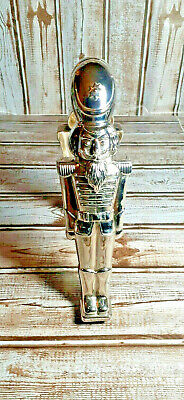 Classical silver plated soldier shaped nut cracker Godinger Silver Co 1993 (A)