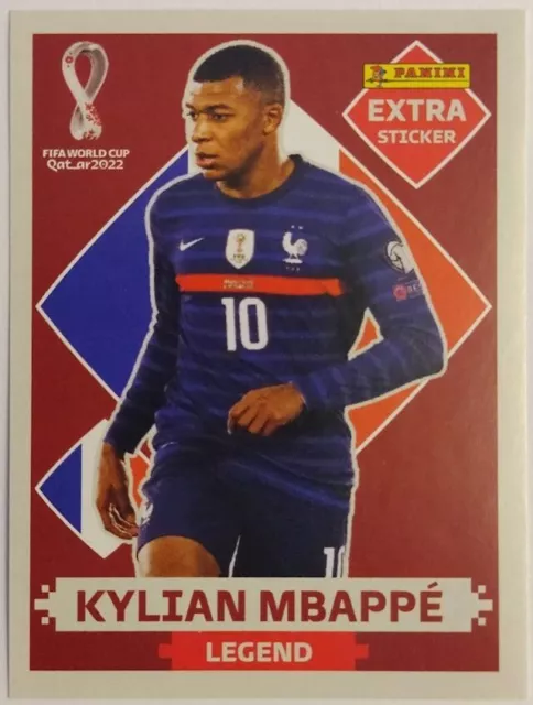 PANINI FIFA WORLD CUP QATAR 2022 LEGEND NEYMAR JR EXTRA STICKER RARE HTF A  