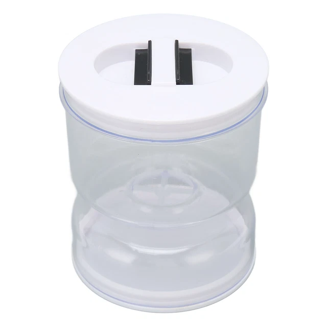 Pickle Flip Jar Safe Leakproof Double Compartment Glass Pickle Jar For