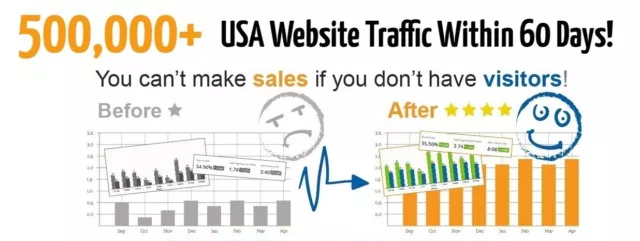 Website Traffic 500,000+ Targeted Webpage Traffic from Interested Buyers! Website Traffic 500,000+ Targeted Webpage Traffic from Interested Buyers!