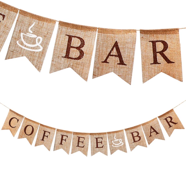 Coffee Bar Supplies Coffee Bar Accessories Letter A Ornament Home