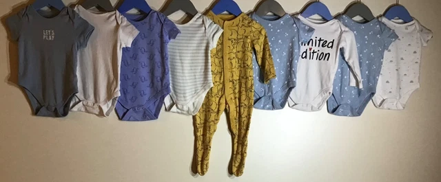 Baby Boys Bundle Of Clothing Age 9-12-Months F&F Next Nutmeg Primark