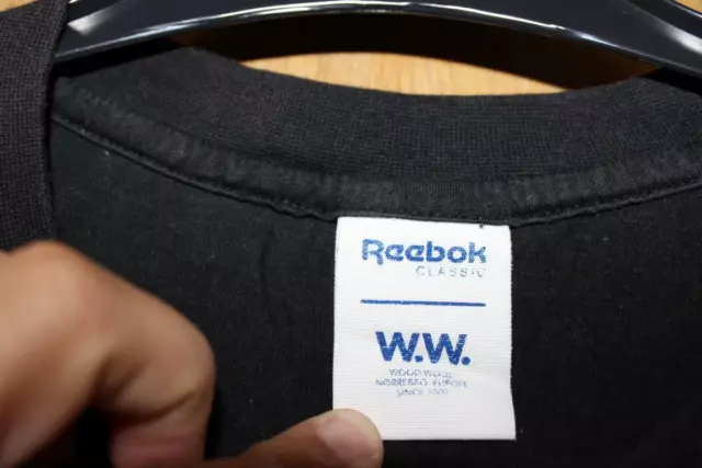 Reebok x Wood Wood GR Tee schwarz Größe M soldout 2