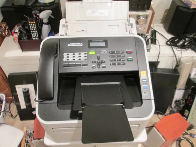 Brother IntelliFax 2840 High Speed Laser FAX Machine Printer Copier total 1088