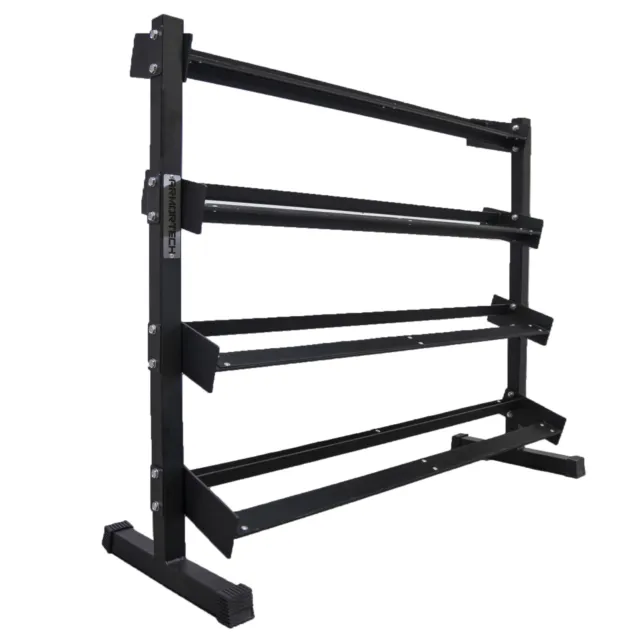 Armortech V2 Commercial 4 Tier Dumbbell Storage Rack