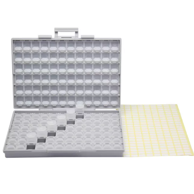 BOXALL empty Enclosure box SMT SMD components Organizer Beads