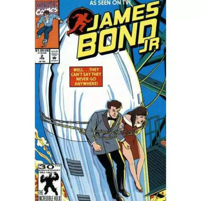 James Bond Jr. #2 in Near Mint minus condition. Marvel comics [g&