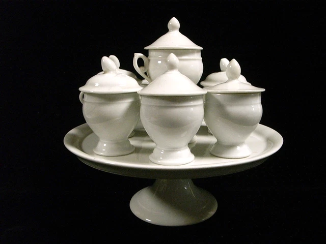 Ancien Service à Café 8 tasses en Porcelaine de Limoges Charles Ahrenfeldt eBa