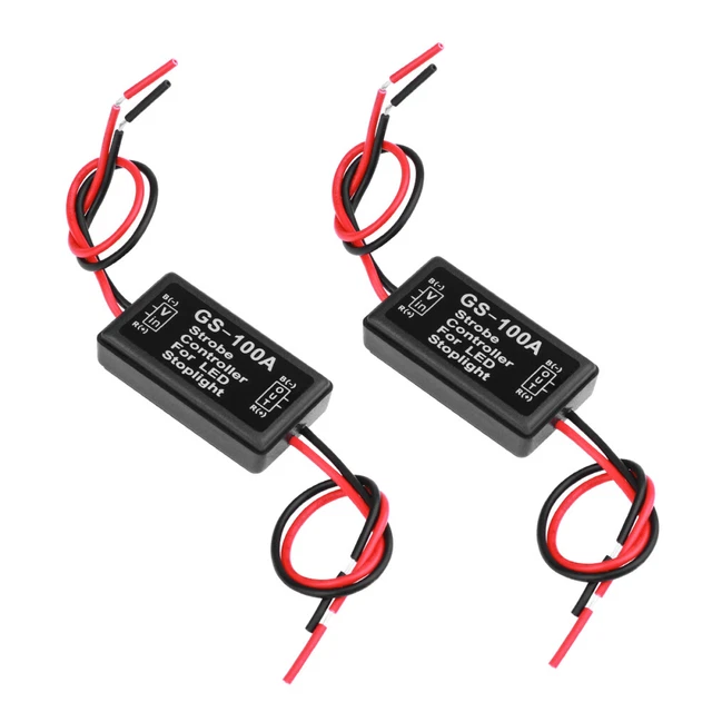 Modulo controller strobo 12V luci freno LED flash camion SUV