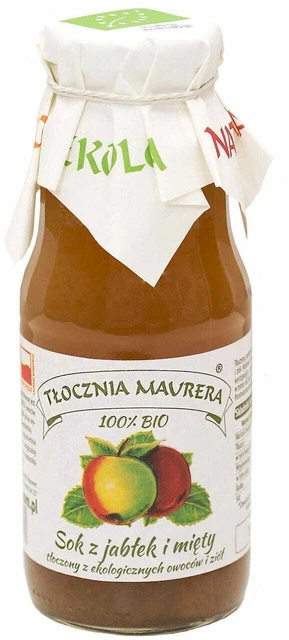 JUS DE POMME A LA MENTHE BIO 300 ml - TŁOCZNIA MAURERA