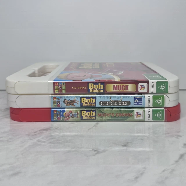 BOB THE BUILDER DVD Kids Bundle of 3 DVDs Region 4 GOOD CONDITION FREE ...